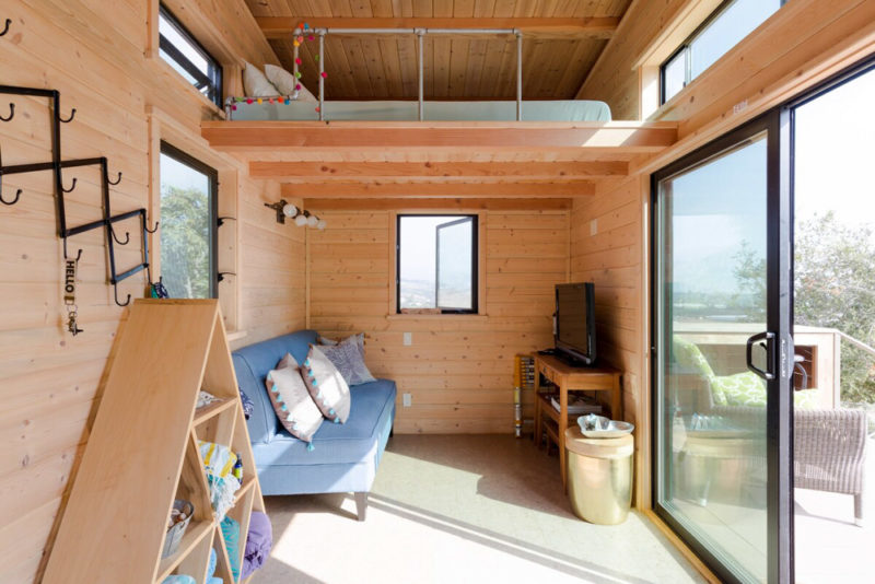 Unique Airbnbs in Santa Barbara, California: Ocean View Tiny House