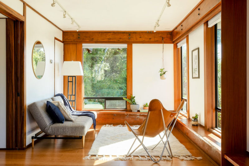 Airbnb Santa Cruz, California Vacation Home & Rental: Peaceful Treehouse