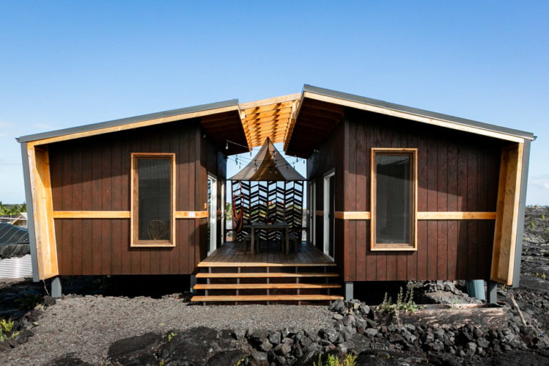 Best Big Island Airbnbs & Vacation Rentals: Lava Field Tiny Home