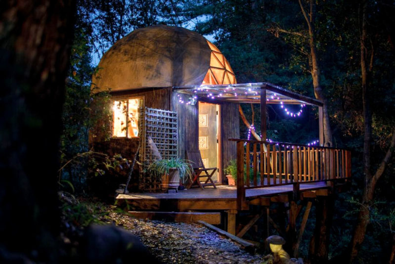 Best Santa Cruz Airbnbs & Vacation Rentals: Mushroom Dome Retreat