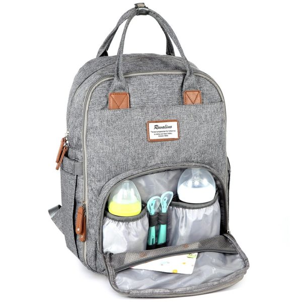 Best Stylish and Functional Diaper Bags: Ruvalino Travel Backpack