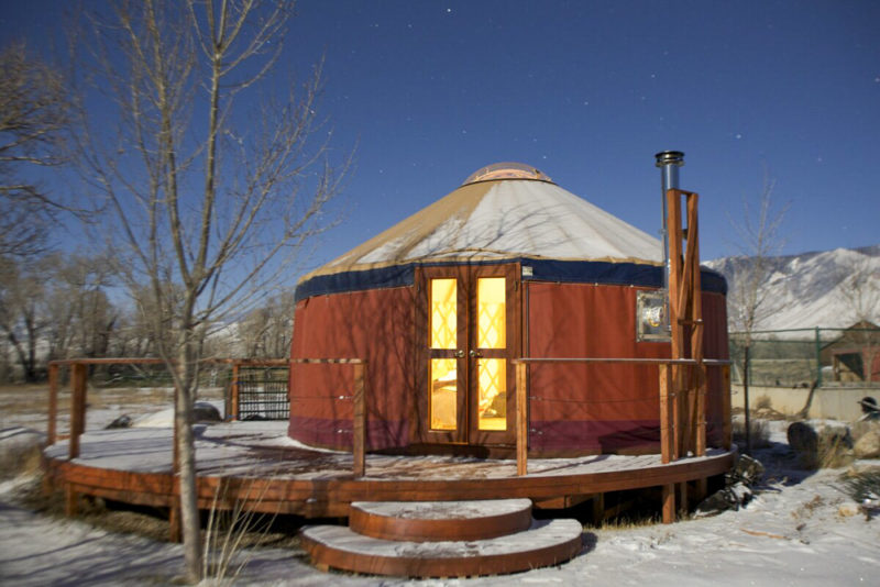Best Yellowstone Airbnbs & Vacation Rentals: Sun & Moon Yurt