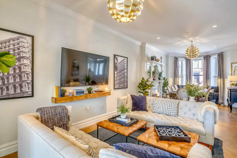 Cool Airbnbs in Brooklyn, New York: Trendy Renovated Brownstone