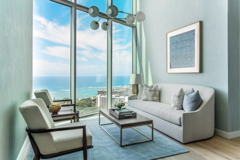 Cool Oahu Airbnbs & Vacation Rentals: Sky Penthouse at the Ritz-Carlton Waikiki