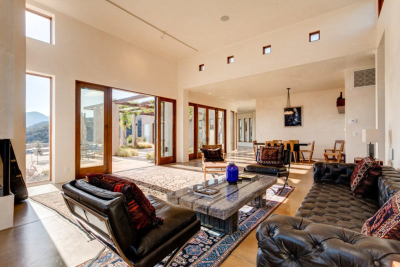 Coolest Airbnbs in Ojai, California: Sky Mountain Villa
