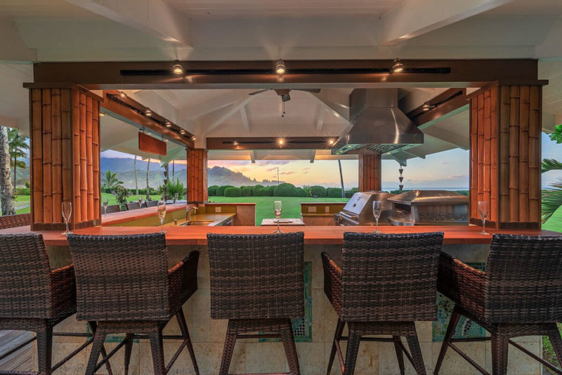 Hanalei Bay Airbnb Vacation Homes, & Rentals: Gorgeous Beachfront Estate