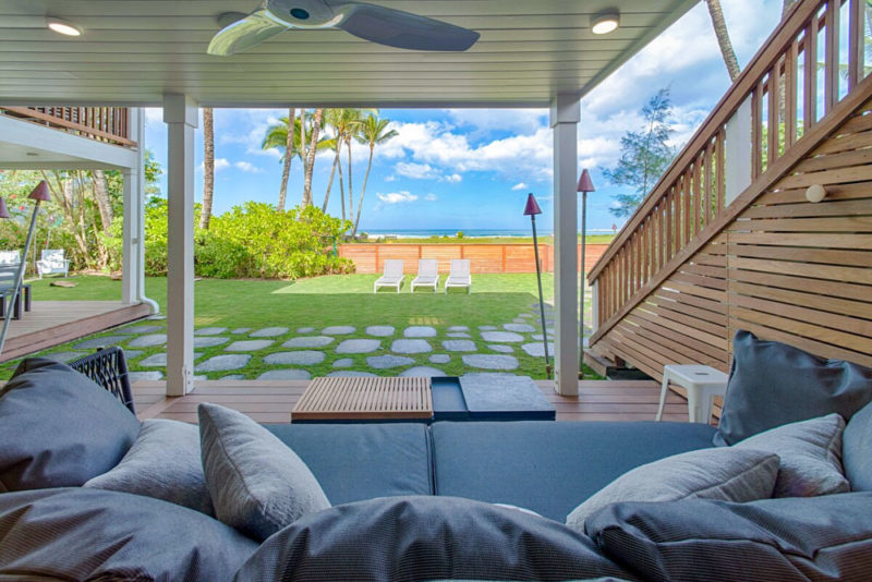 Hanalei Airbnb Vacation Homes, & Rentals: Luxury Beachfront Home