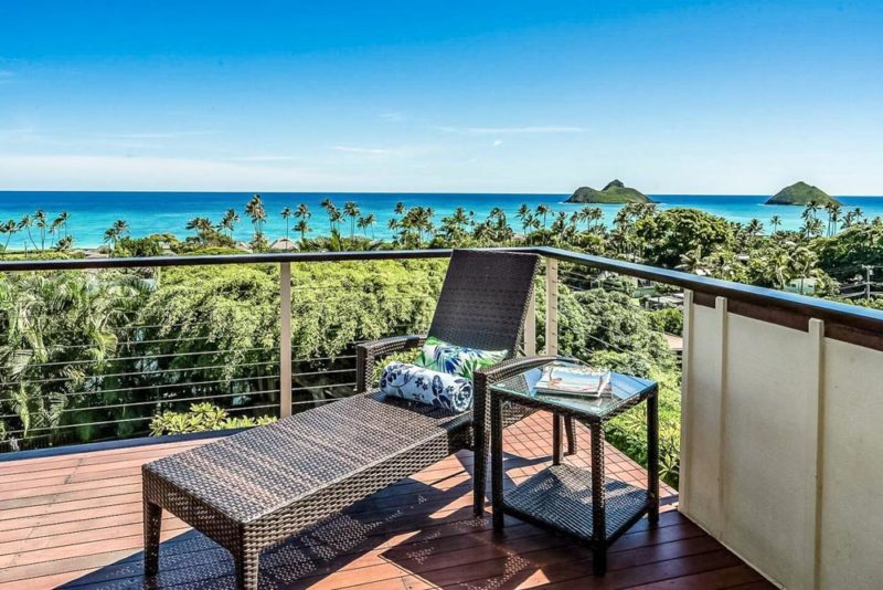 Kailua Airbnb Vacation Home Rentals: Lanikai Ocean View Villa