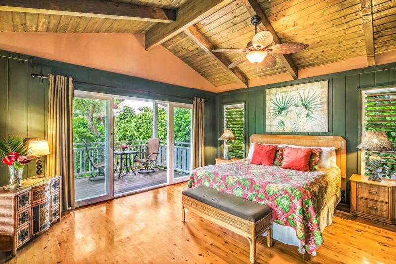 Unique Airbnbs in Hanalei Bay, Kauai: Haena Hale Estate