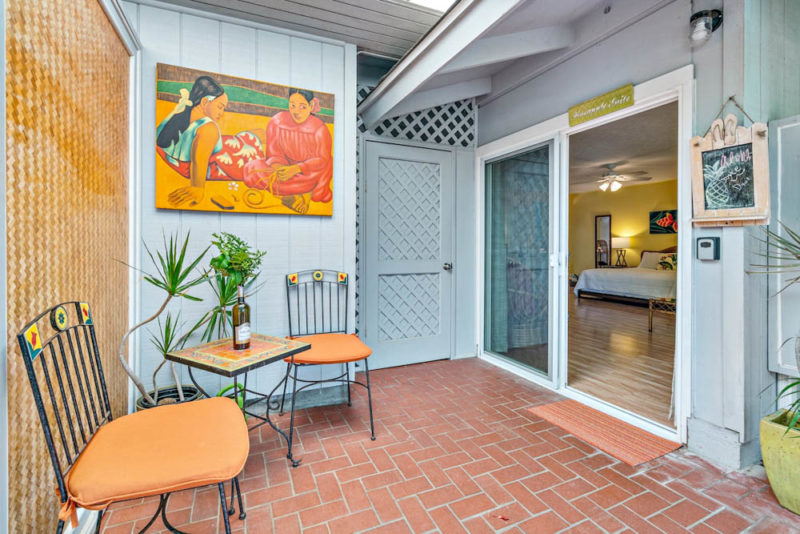 Unique Airbnbs Kailua Beach: Pineapple Studio