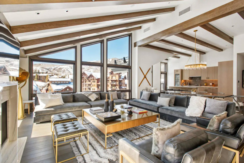 Best Airbnbs in Aspen, Colorado: Snowmass Village Penthouse