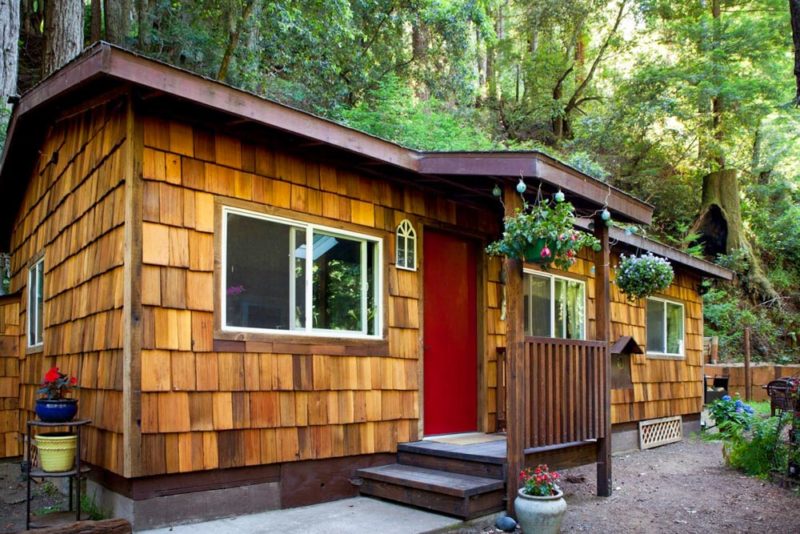 Best Airbnbs in Big Sur, California: Secluded Redwood Cabin