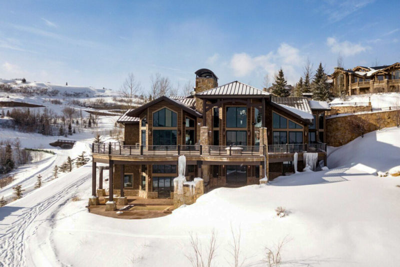 Best Airbnbs in Salt Lake City, Utah: Contemporary Mountain Villa
