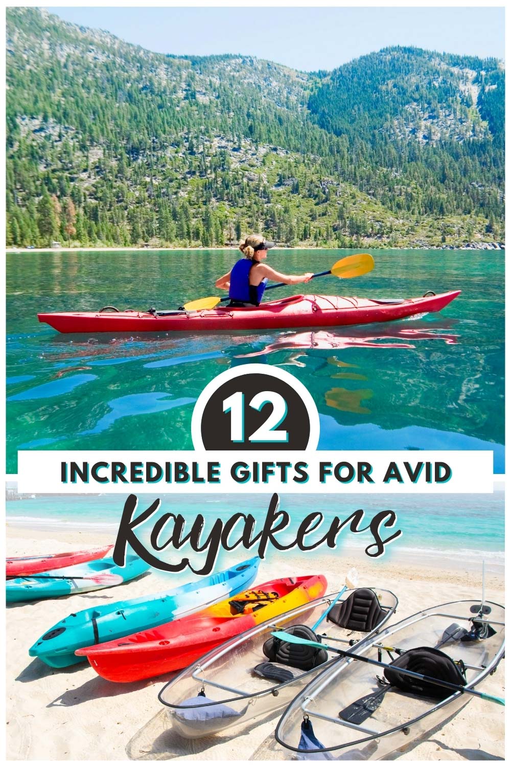 Custom Cool Kayaking Photo Collage Gift Ideas For Kayakers – CollagemasterCo