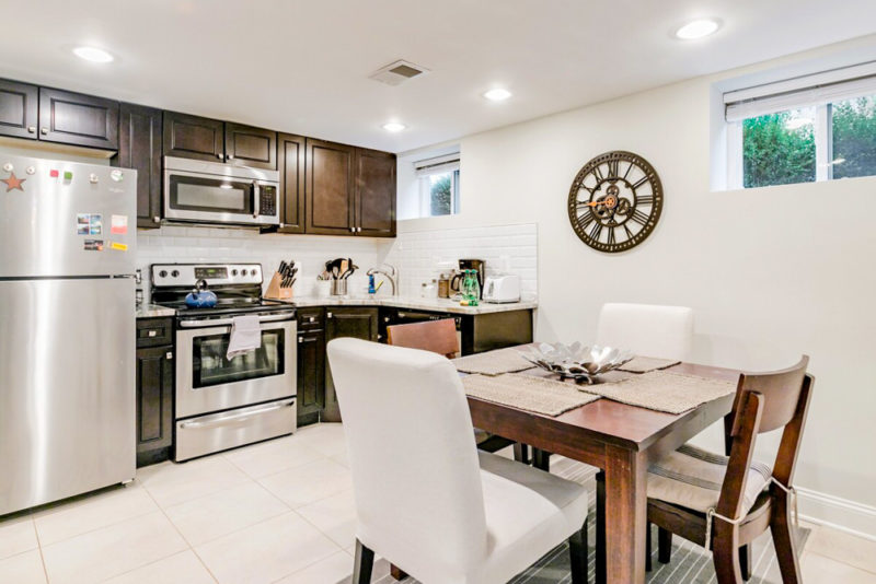 Best Washington, DC Airbnbs & Vacation Rentals: Homey Basement Apartment