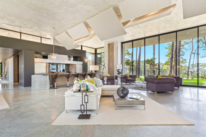 Coolest Airbnbs in Monterey, California: Modern Golf House