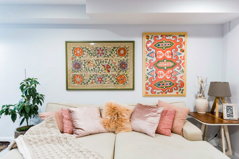Coolest Airbnbs in Washington, DC: Artsy Apartment