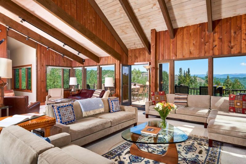 Unique Airbnbs in Aspen, Colorado: Galliwest Snowmass Mountain Home
