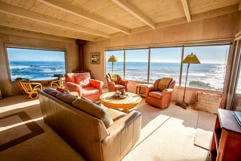 Unique Airbnbs in Big Sur, California: Oceanfront Home