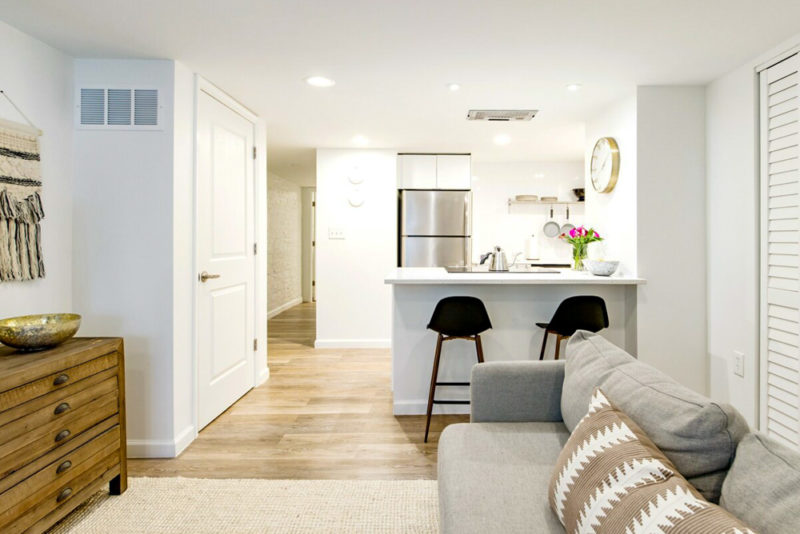 Unique Airbnbs in Washington, DC: Stylish Apartment