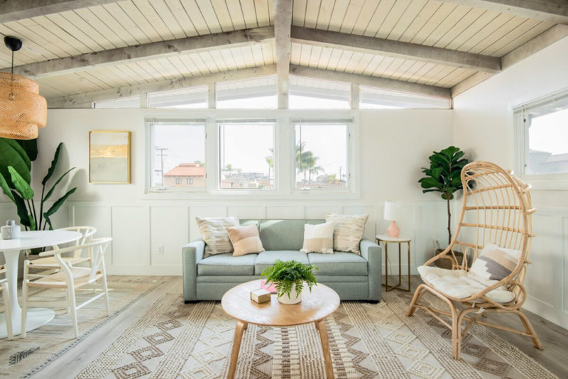 Best Airbnbs in Long Beach, California: Boho-Chic Apartment