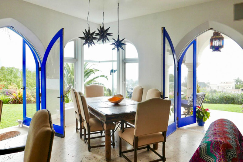 Best Airbnbs in Malibu, California: Moroccan-Style Villa