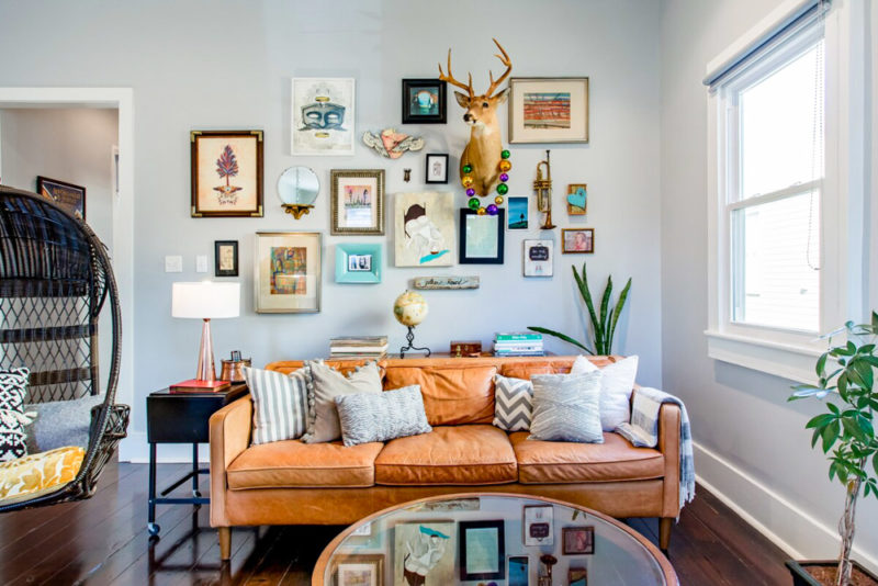 Best Airbnbs in New Orleans, Louisiana: Artsy Home