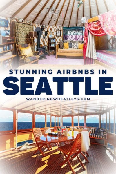 Best Airbnbs in Seattle, Washington: Condos, Lofts, Apartments, Penthouses, Cabins, Boats. Guesthouses, and Vacation Homes