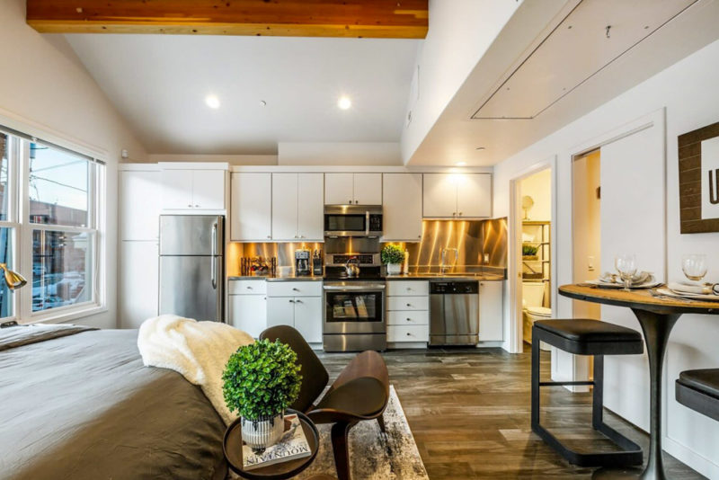 Coolest Airbnbs in Park City, Utah: Chic Tiny House