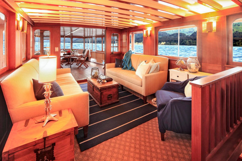 Coolest Airbnbs in Seattle, Washington: Historic Yacht