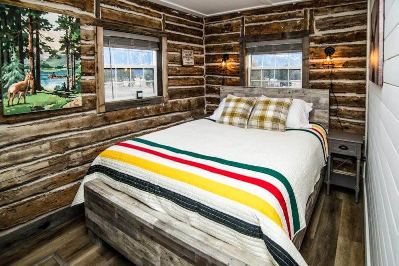 Unique Airbnbs in Glacier National Park: Historic Cabin