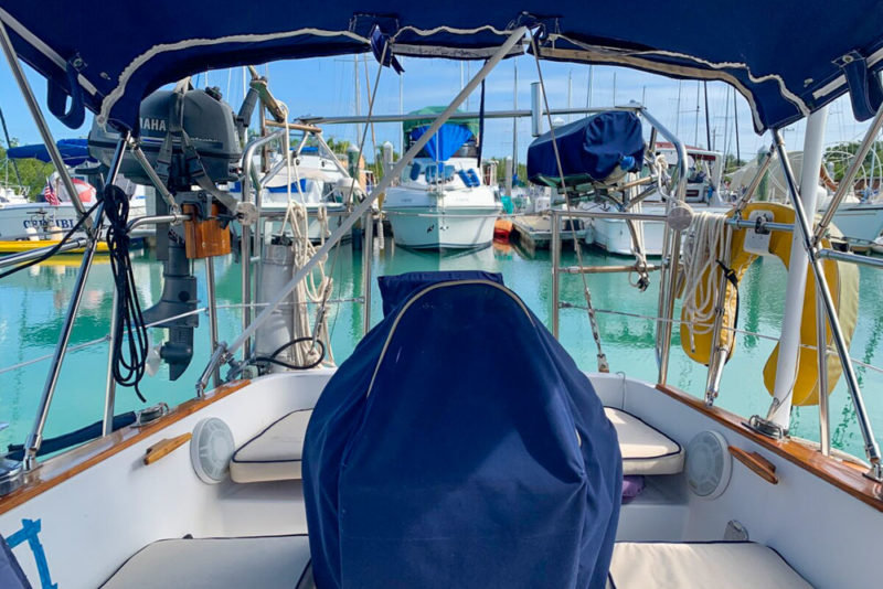 Unique Airbnbs in Florida Keys: Key West Sailboat