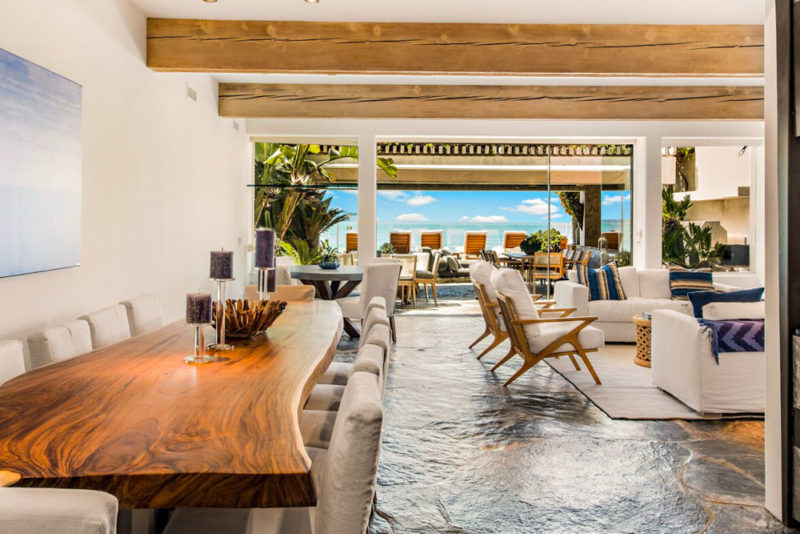 Unique Airbnbs in Malibu, California: Opulent Beach House