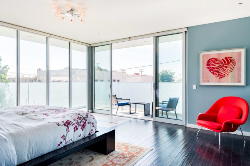 Unique Airbnbs in Santa Monica, California: Artsy Beach House