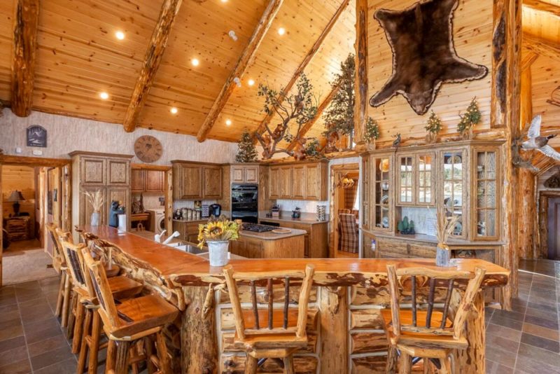 Airbnb Big Bear, California Vacation Rentals: Lakefront Log Cabin