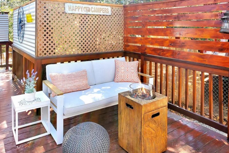 Airbnb Big Bear, California Vacation Rentals: Love Shack Tiny Cabin