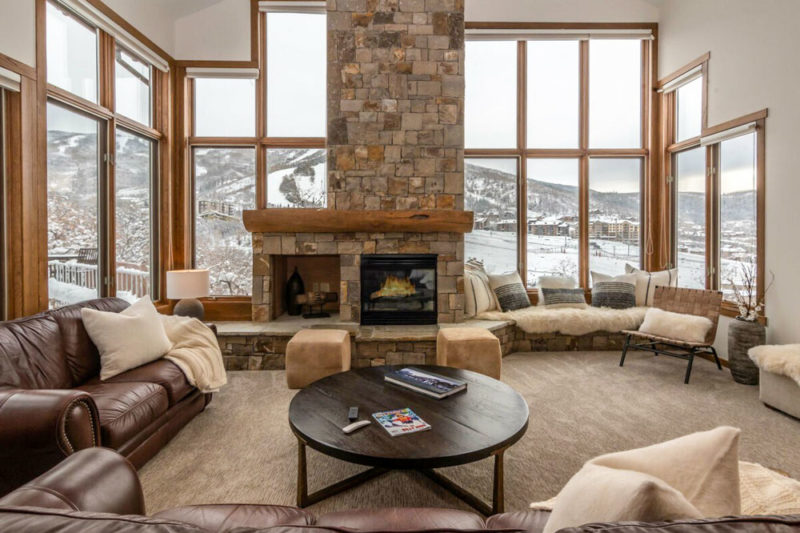 Airbnbs in Steamboat Springs, Colorado Vacation Homes: Mountain View Mansion
