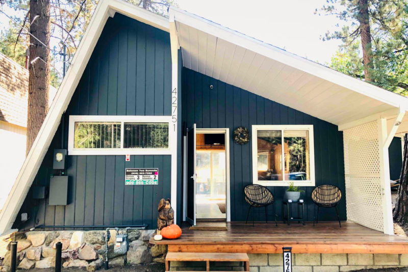Best Airbnbs in Big Bear, California: Between Two Summits A-Frame Cabin