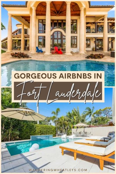 Best Airbnbs in Fort Lauderdale, Florida: Condos, Apartments, Tiny Homes, Guesthouses, Townhouses, Sailboats, Mansions, & Villas