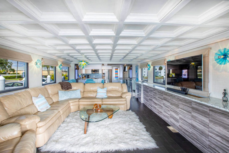 Best Airbnbs in Tampa, Florida: Luxury Yacht