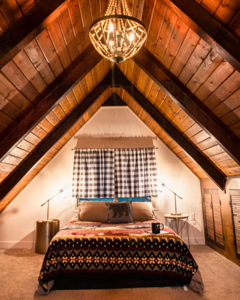 Best Airbnbs in Whitefish, Montana: Lakefront A-Frame Cabin