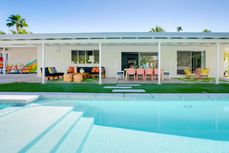 Best Palm Springs Airbnb & Vacation Rentals: Belding Bliss Midcentury Home with Pool