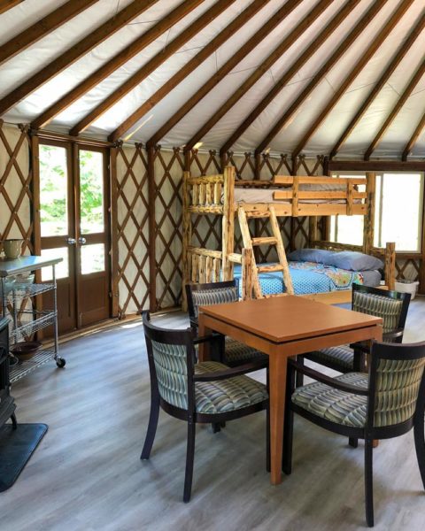 Best Whitefish Airbnbs and Vacation Rentals: Franklin's Tower Yurt