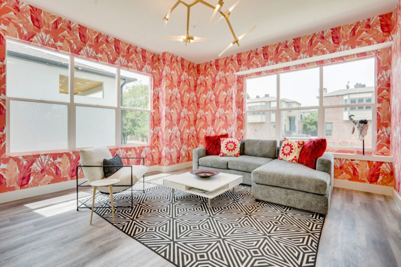 Cool Dallas Airbnbs and Vacation Rentals: Colorful Highland Home