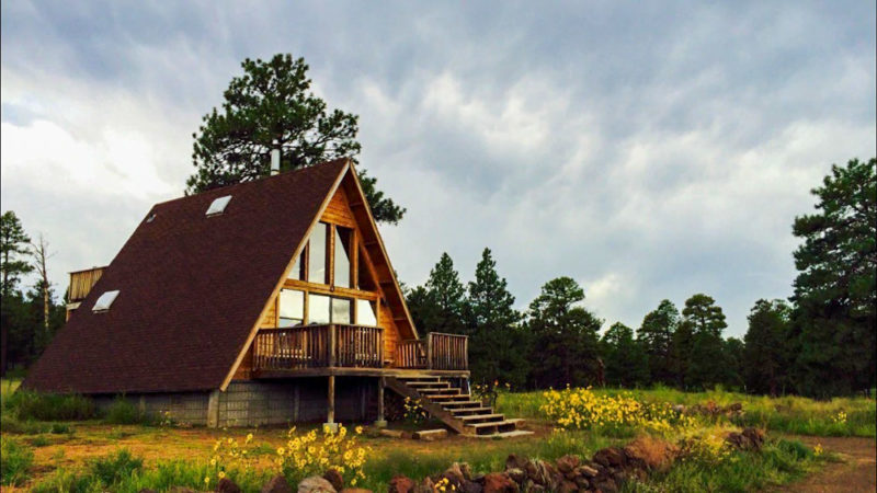 Cool Flagstaff Airbnbs and Vacation Rentals: Cabin in Coconino National Forest