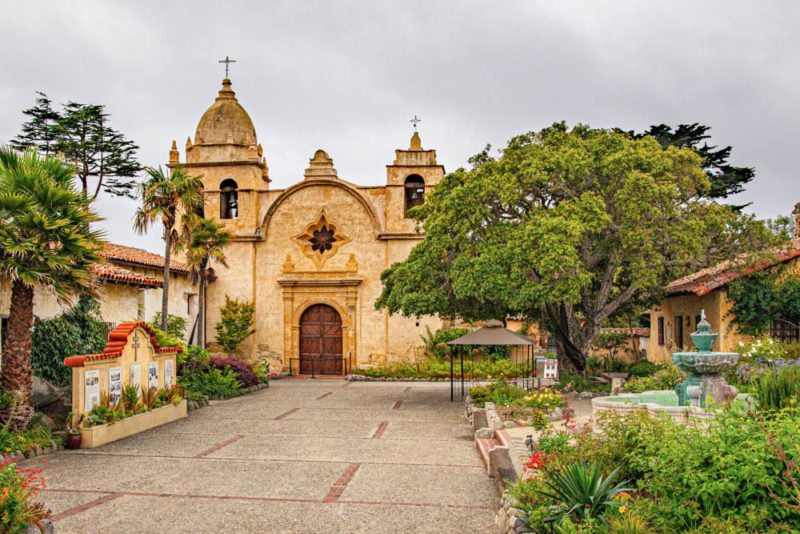 Cool Things to do in California: Mission Church in Carmel-by-the-Sea