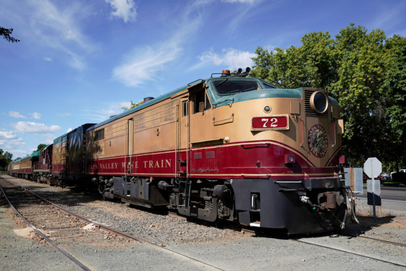 Cool Things to do in California: Napa Valley Wine Train