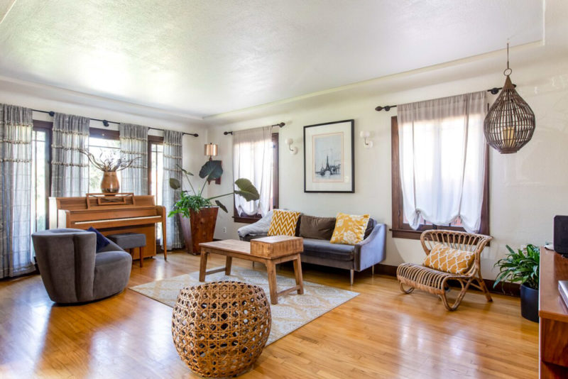 Coolest Airbnbs in Anaheim, California: Spanish Home