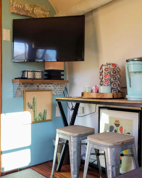 Coolest Airbnbs in Flagstaff, Arizona: Airstream Ally Downtown Glamper