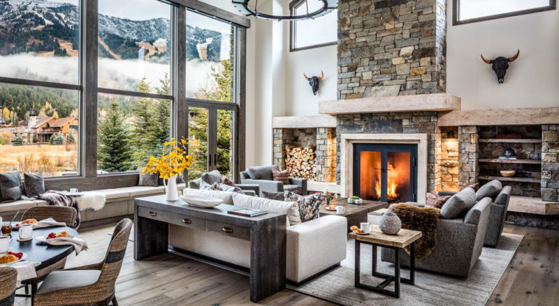 Coolest Airbnbs in Jackson Hole, Wyoming: Cirque View Homestead